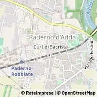 Mapa Paderno d'Adda