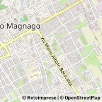 Kaart Cassano Magnago