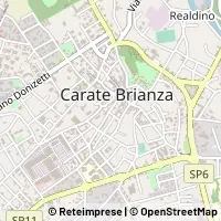 Hartă Carate Brianza