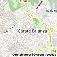Kort Carate Brianza