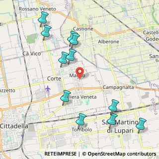 Mappa Via Parini, 35015 Galliera Veneta PD, Italia (2.39818)