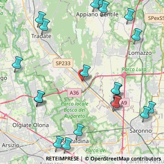 Mappa Piazza Luigi Einaudi, 22076 Mozzate CO, Italia (6.072)