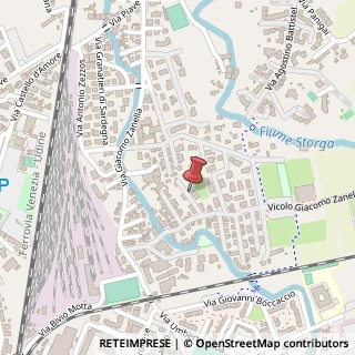 Mappa Vicolo Giacomo Zanella, 5, 31100 Treviso, Treviso (Veneto)