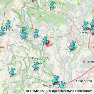 Mappa 24030 Medolago BG, Italia (6.579)