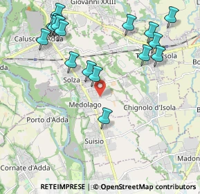 Mappa 24030 Medolago BG, Italia (2.39882)
