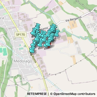 Mappa Via Torre, 24030 Medolago BG, Italia (0.27)