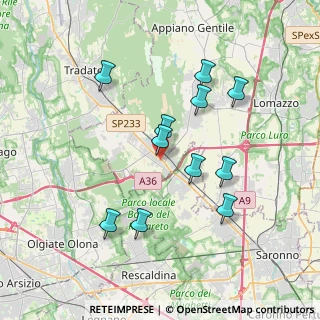 Mappa Via Alessandro Volta, 22076 Mozzate CO, Italia (3.45)