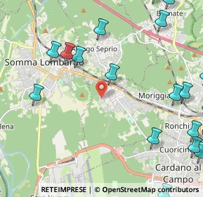 Mappa Via S. Rocco, 21011 Casorate Sempione VA, Italia (3.231)