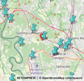 Mappa Via S. Rocco, 21011 Casorate Sempione VA, Italia (5.72471)