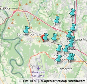 Mappa Via S. Rocco, 21011 Casorate Sempione VA, Italia (4.165)