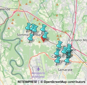 Mappa Via S. Rocco, 21011 Casorate Sempione VA, Italia (3.53067)