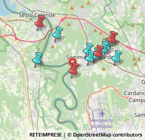 Mappa Via Lungo Canale Villoresi, 21019 Somma lombardo VA, Italia (3.33077)