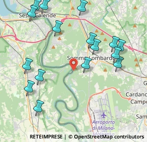 Mappa Via Lungo Canale Villoresi, 21019 Somma lombardo VA, Italia (4.79625)