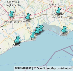 Mappa Corso degli Alisei, 33054 Lignano Sabbiadoro UD, Italia (15.42333)