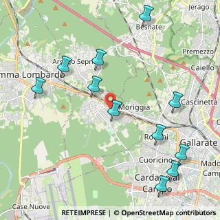 Mappa Via Carso, 21011 Casorate Sempione VA, Italia (2.48)