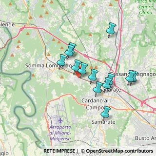 Mappa Via Carso, 21011 Casorate Sempione VA, Italia (3.17538)