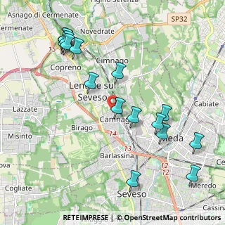 Mappa Via Venezia, 20823 Lentate sul Seveso MB, Italia (2.37294)