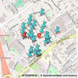 Mappa CARATE BRIANZA Milano, 20841 Carate Brianza MB, Italia (0.17241)