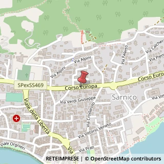 Mappa Corso Europa, 7, 24067 Sarnico, Bergamo (Lombardia)