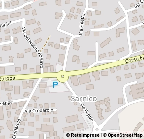 Mappa Via faletto, 24067 Sarnico BG, Italia (0.12308)