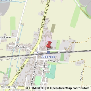 Mappa Via Stazione, 86, 31050 Vedelago, Treviso (Veneto)