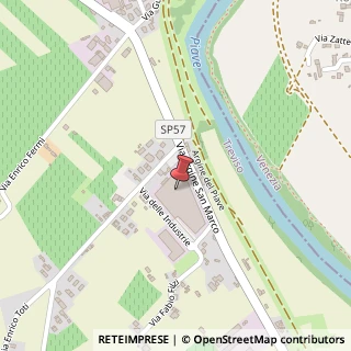 Mappa Via delle Industrie, 10, 31050 Zenson di Piave, Treviso (Veneto)