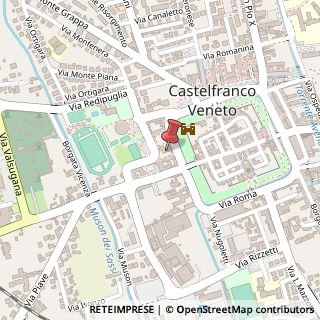 Mappa Via Podgora, 43, 31033 Castelfranco Veneto, Treviso (Veneto)
