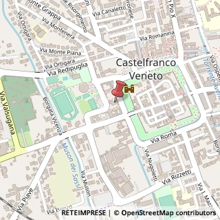 Mappa Via Fabio Filzi, 21, 31033 Castelfranco Veneto, Treviso (Veneto)