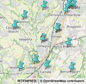 Mappa Via Trento, 23871 Lomagna LC, Italia (2.64)