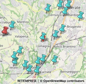 Mappa Via Trento, 23871 Lomagna LC, Italia (2.697)