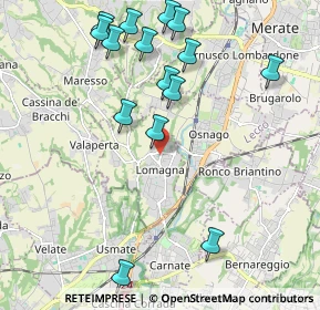 Mappa Via Trento, 23871 Lomagna LC, Italia (2.29533)