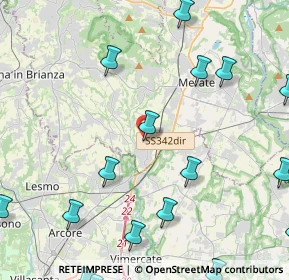 Mappa Via Trento, 23871 Lomagna LC, Italia (6.5965)