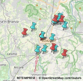Mappa Via Trento, 23871 Lomagna LC, Italia (3.19)