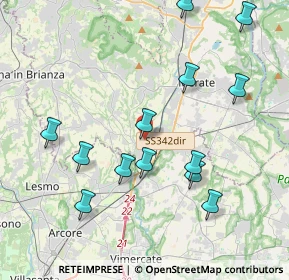 Mappa Via Trento, 23871 Lomagna LC, Italia (4.22923)
