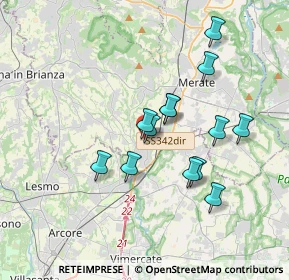 Mappa Via Trento, 23871 Lomagna LC, Italia (3.11)