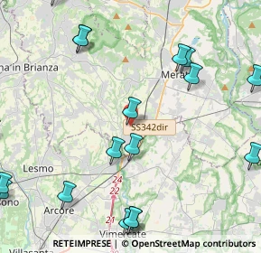 Mappa Via Trento, 23871 Lomagna LC, Italia (5.989)