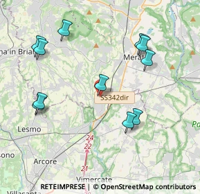 Mappa Via Trento, 23871 Lomagna LC, Italia (4.24545)