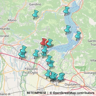 Mappa Corso Europa, 24067 Sarnico BG, Italia (8.828)