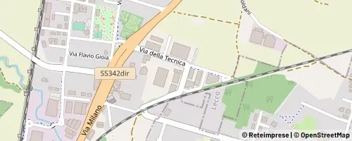 Mappa Osnago