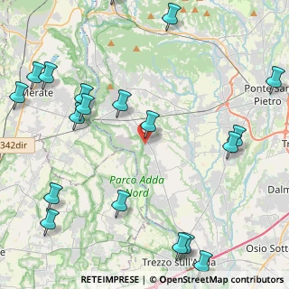 Mappa Piazza Marcoli, 24030 Medolago BG, Italia (6.121)