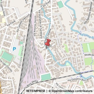 Mappa Via Giacomo Zanella, 50, 31100 Treviso, Treviso (Veneto)