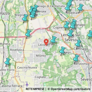 Mappa Via Piave, 20824 Lazzate MB, Italia (2.9225)