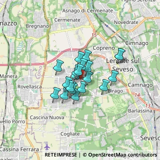 Mappa Via Piave, 20824 Lazzate MB, Italia (1.0635)