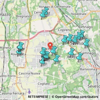 Mappa Via Piave, 20824 Lazzate MB, Italia (1.9325)
