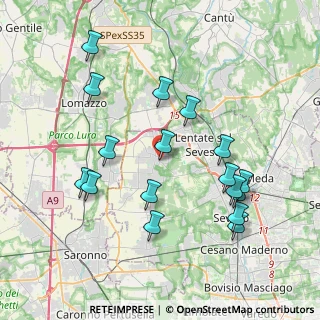 Mappa Via Piave, 20824 Lazzate MB, Italia (4.01941)