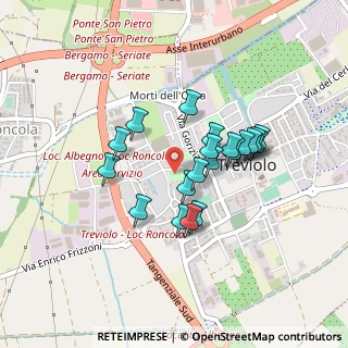 Mappa Via Due Giugno, 24048 Treviolo BG, Italia (0.348)