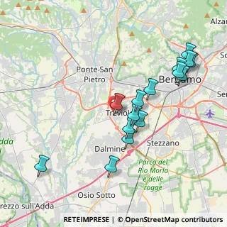Mappa Via Due Giugno, 24048 Treviolo BG, Italia (4.04067)