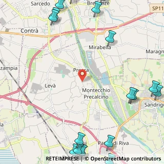 Mappa Via San Rocco, 36030 Montecchio Precalcino VI, Italia (3.7205)
