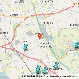 Mappa Via San Rocco, 36030 Montecchio Precalcino VI, Italia (3.88)