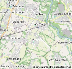 Mappa 23878 Robbiate LC, Italia (2.945)